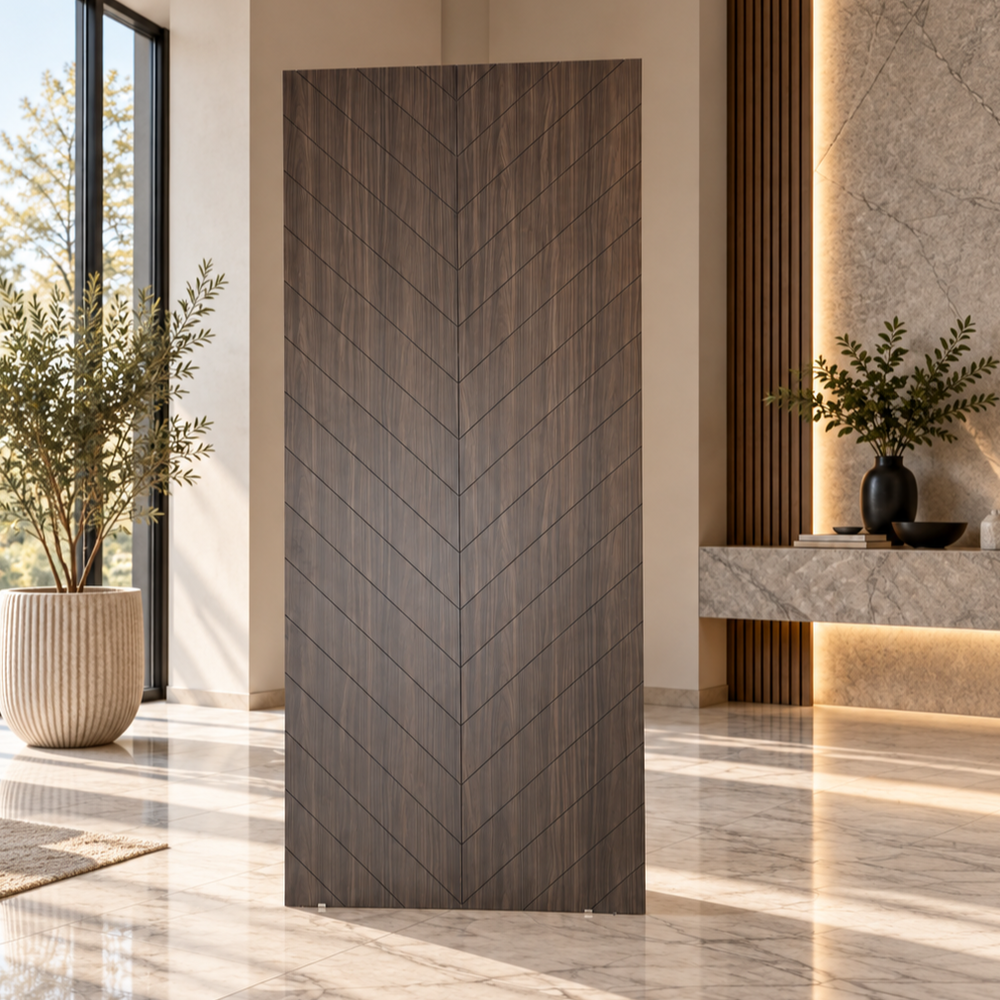Релефен панел CHEVRON DARK WALNUT
