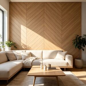 Релефен панел CHEVRON NATURAL WALNUT